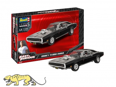 Fast & Furious - Dominics 1970 Dodge Charger - 1:25