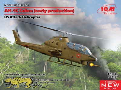 AH-1G Cobra - early production - US Attack Helicopter - 1/32