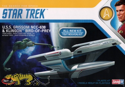 USS Grissom NCC-638 & Klingon Bird of Prey - 1:1000