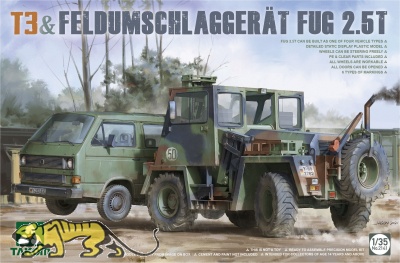 Bundeswehr T3 & Feldumschlaggerät FUG 2,5t - 1:35