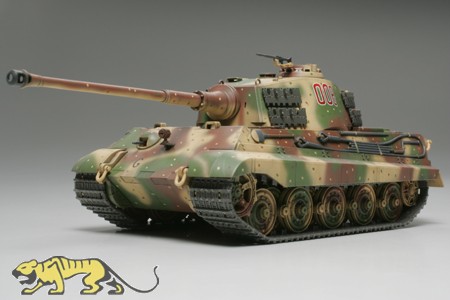 Königstiger mit Henschel- / Produktionsturm - 1:48