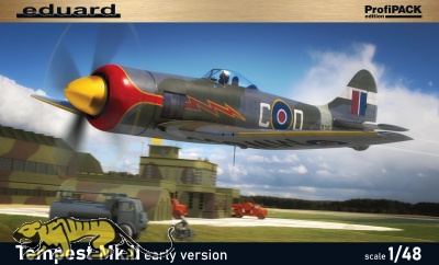 Hawker Tempest Mk. II - Frühe Version - Profipack - 1:48