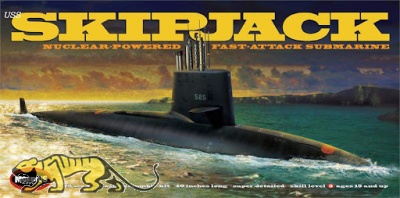 US Navy Skipjack Class Submarine - 1/72