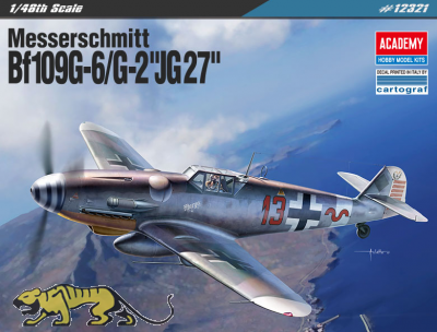 Messerschmitt Bf 109 G-6 / G-2 - JG-27 - 1/48