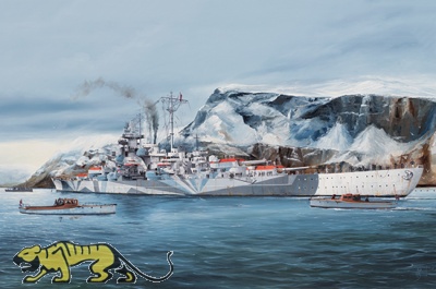 Tirpitz - Deutsches Schlachtschiff - 1:350