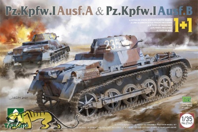 Panzerkampfwagen I Ausf. A & Panzerkampfwagen I Ausf. B - 1+1 - 1:35