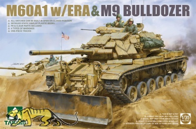 M60A1 with ERA & M9 Bulldozer - 1:35