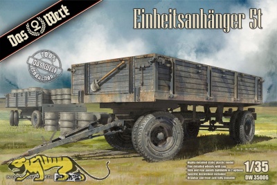 Wehrmacht Einheitsanhänger 5t - 1:35