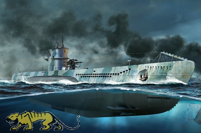 Kriegsmarine U-Boot Typ VII C - 1:144