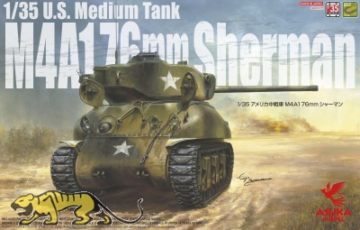 M4A1 76mm Sherman - US Medium Tank - 1:35