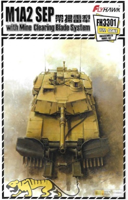 M1A2 SEP Abrams - with Mine Clearing Blade System - 1:72