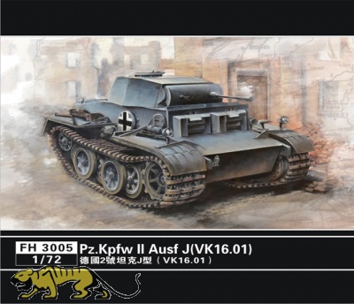 Panzerkampfwagen II Ausf. J (VK16.01) - 1:72
