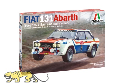 Fiat 131 Abarth 1977 - Sanremo Rally Winner - 1/24