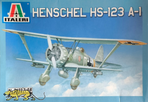 Henschel Hs-123 A-1 - Rarität - 1:48