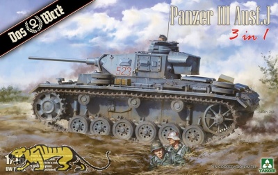 Panzerkampfwagen III Ausf. J - 3in1 - 1/16
