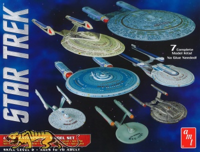 USS Enterprise - Model Set - 1/2500