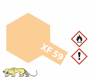 Tamiya XF59 - Wüsten-Gelb / Desert Yellow - Matt - 10ml