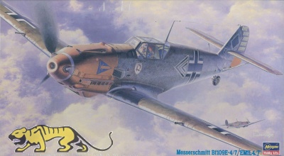 Messerschmitt Bf 109 E-4/7 - Emil - Vintage - 1/48