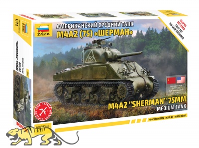 M4A2 - US Medium Tank - 1:72