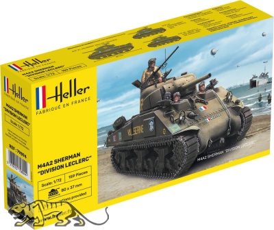 M4A2 Sherman - Division Leclerc - 1/72