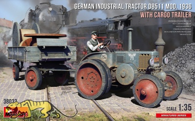 D8511 Mod. 1936 Tractor with Cargo Trailer - 1/35