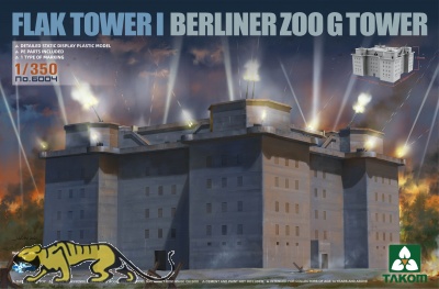 Flak Tower I Berliner Zoo - G Tower - 1/350