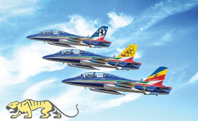Aermacchi MB-339 - 60th P.A.N. Anniversary - 3 Modelle - 1:72