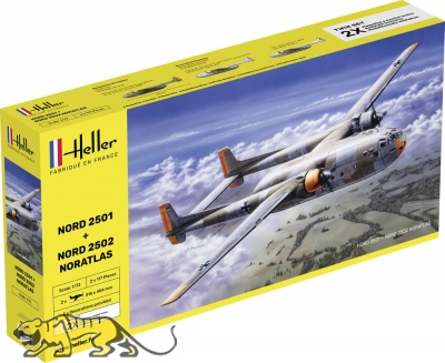 Nord 2501 + Nord 2502 - Noratlas - Twin Set - 1/72