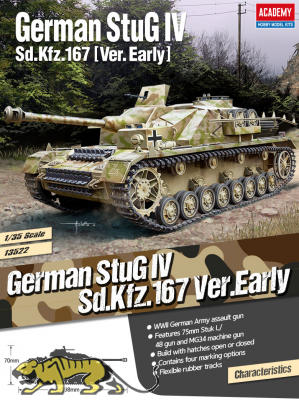 Sturmgeschütz IV - Frühe Produktion - 1:35