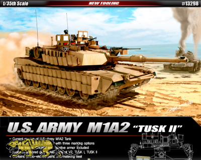 M1A2 Abrams - Tusk II - 1:35