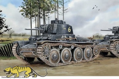 Panzerkampfwagen 38(t) Ausf. G - with Interior - 1/35