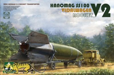 Hanomag SS100 mit Vidalwagen und V2 - 1:35