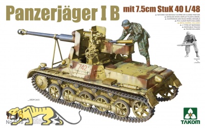 Panzerjäger I B - with 7,5cm StuK 40 L/48 - 1/16