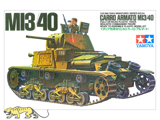 Italienischer Kampfpanzer M13/40 Carro Armato - 1:35
