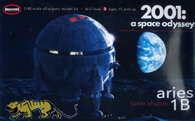 Aries 1B - Lunar Shuttle - 2001: a space odyssey / 2001: Odyssee im Weltraum - 1:48