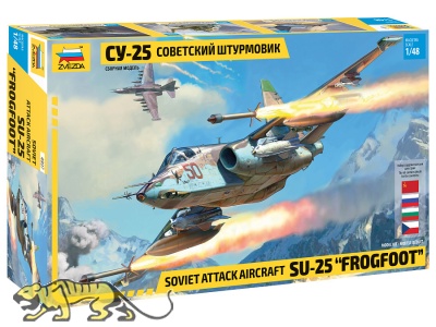 Su-25 Frogfoot - Sowjetisches Erdkampfflugzeug - 1:48