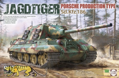 Jagdtiger - Porsche Produktion - Sd.Kfz. 186 - 1:35