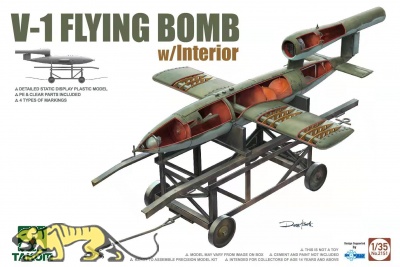 V-1 Flying Bomb with Interior - 1/35