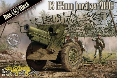 US 155mm Howitzer M1918 - 1:35