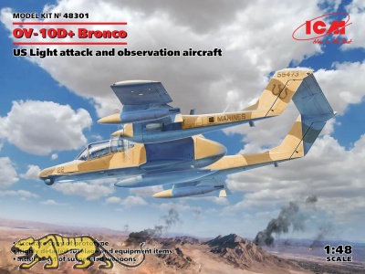 OV-10D+ Bronco - US light Attack and observation Aircraft - 1:48