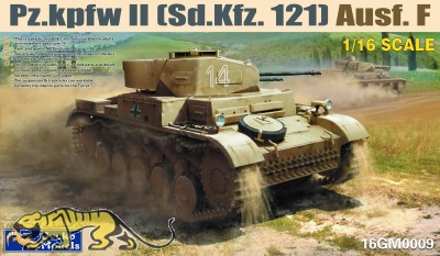 Panzerkampfwagen II Ausf. F - Sd.Kfz. 121 - North Africa & Italian Front - 1/16