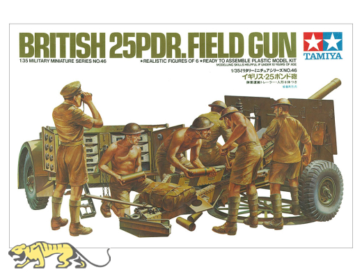 British 25 Pdr. Field Gun - 1:35