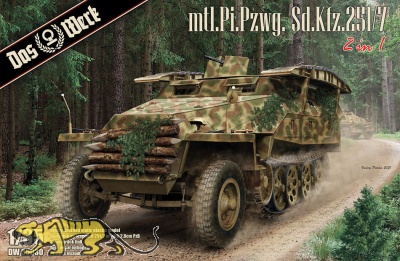 mtl.Pi.Pzwg. Sd.Kfz.251/7 - 2in1 - 1:35