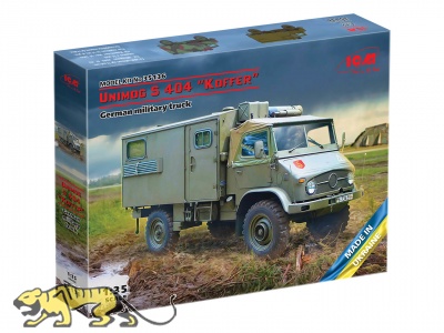 Unimog S404 with Kofferaufbau - German Bundeswehr Military Truck - 1/35