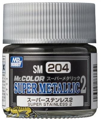 Mr. Super Metallic 2 SM204 Super Stainless 2 - Glänzend