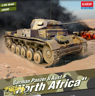 Panzerkampfwagen II Ausf. F - Sd.Kfz. 121 - North Africa - 1/35