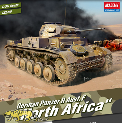 Panzerkampfwagen II Ausf. F - Sd.Kfz. 121 - North Africa - 1:35