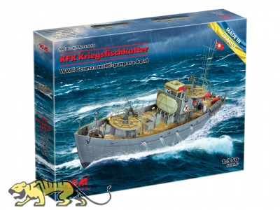 KFK - Kriegsfischkutter - German Kriegsmarine multi-purpose Boat - 1/350