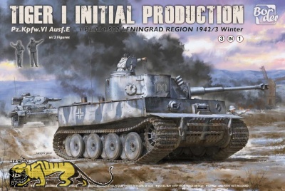 Panzerkampfwagen Tiger I Ausf. E - Initial Production - sPzAbt 502 - Leningrad Region Winter 1942 / 43 - 1/35