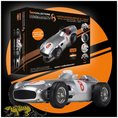 Mercedes W196 - Fangio Nr. 8 - 1:8